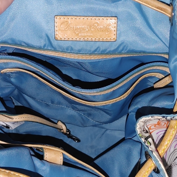 NEW HTF retired Disney Dooney and Bourke Sketch Wallet & Sketch Backpack Purse - Picture 8 of 9